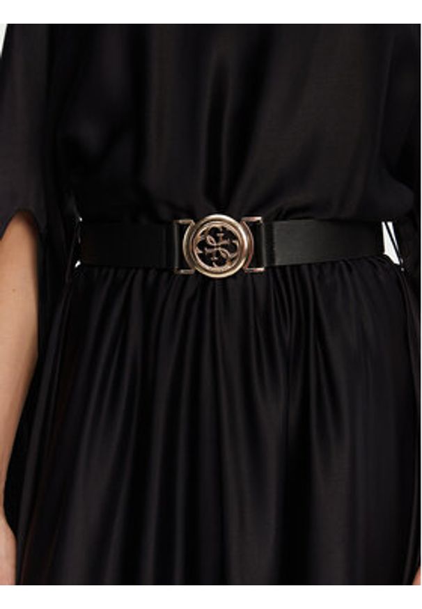 Guess Sukienka wieczorowa W5PK1L WHHB0 Czarny Regular Fit. Kolor: czarny. Materiał: wiskoza. Styl: wizytowy