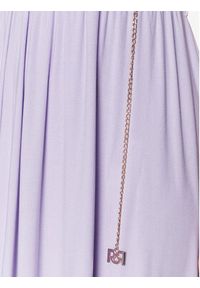 Rinascimento Sukienka koktajlowa CFC0112920003 Fioletowy Regular Fit. Kolor: fioletowy. Materiał: syntetyk. Styl: wizytowy #4