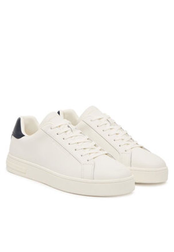 Armani Exchange Sneakersy XM000141 AF11912 M0036 Biały. Kolor: biały. Materiał: skóra