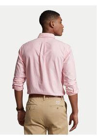 Polo Ralph Lauren Koszula Core Replen 710549084 Różowy Slim Fit. Typ kołnierza: polo. Kolor: różowy. Materiał: bawełna #4