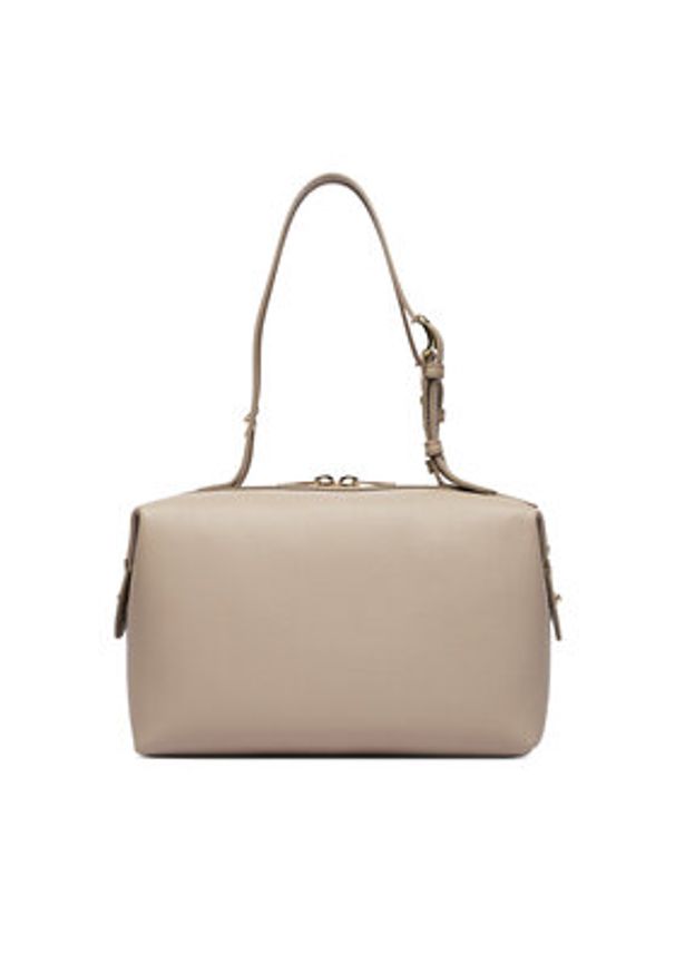 Furla Torebka Double M WB01905 BX3036 KH 4488S Beżowy. Kolor: beżowy. Materiał: skórzane