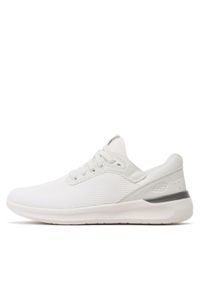 skechers - Skechers Sneakersy Lasiter 210406/WHT Biały. Kolor: biały. Materiał: materiał