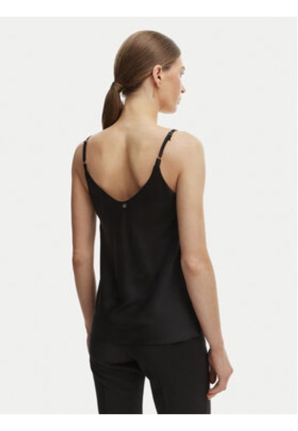 Rinascimento Top CFC0127685003 Czarny Regular Fit. Kolor: czarny. Materiał: syntetyk