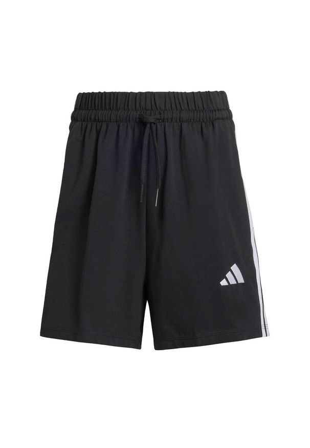 Adidas - Szorty Essentials 3-Stripes Cotton. Kolor: biały, wielokolorowy, czarny. Materiał: bawełna
