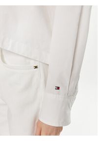 TOMMY HILFIGER - Tommy Hilfiger Koszula WW0WW41832 Biały Relaxed Fit. Kolor: biały. Materiał: bawełna #3