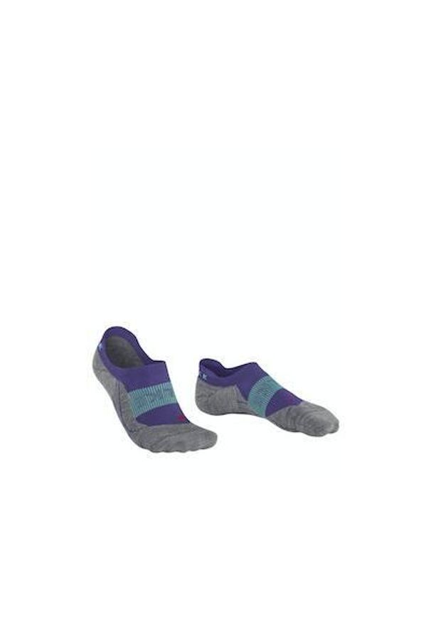 Niewidoczne skarpetki damskie Falke RU4 Endurance Cool. Kolor: niebieski, wielokolorowy, brązowy. Sport: bieganie