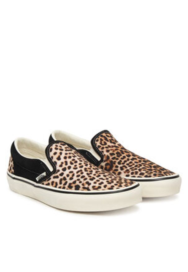 Vans Tenisówki Classic Slip-On VN000ED2YY61 Brązowy. Zapięcie: bez zapięcia. Kolor: brązowy. Materiał: materiał