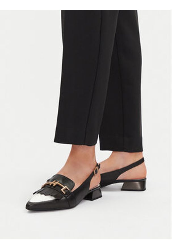 Hispanitas Baleriny Dali CHV253817 Czarny. Kolor: czarny. Materiał: skóra