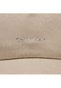 Calvin Klein Czapka z daszkiem Monogram K60K611152 Beżowy. Kolor: beżowy. Materiał: bawełna #3