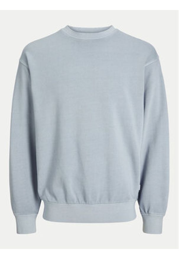 Jack & Jones - Jack&Jones Bluza Charge 12268273 Błękitny Loose Fit. Kolor: niebieski. Materiał: bawełna