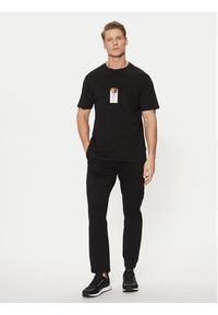 Hugo - HUGO Chinosy 50530886 Czarny Slim Fit. Kolor: czarny. Materiał: bawełna