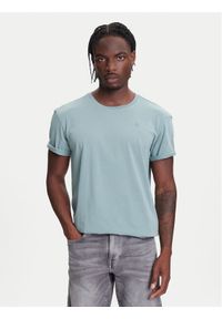 G-Star RAW - G-Star Raw T-Shirt Lash D16396-2653 Niebieski Regular Fit. Kolor: niebieski. Materiał: bawełna