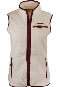 WE THE PEOPLE - Aurela White Ladiesvest - Soft Cotton, Perfect Pash. Kolor: wielokolorowy. Materiał: bawełna
