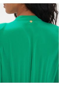 Liu Jo Sukienka codzienna CA4061 T5853 Zielony Regular Fit. Okazja: na co dzień. Kolor: zielony. Materiał: jedwab. Typ sukienki: proste. Styl: casual #4