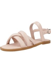 Geox - Sandały GEOX J SANDAL KARLY GIRL Rose. Kolor: różowy. Materiał: syntetyk. Sezon: lato