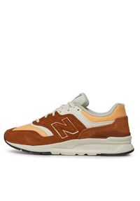 New Balance Sneakersy CW997HVR Pomarańczowy. Kolor: pomarańczowy. Materiał: skóra, zamsz