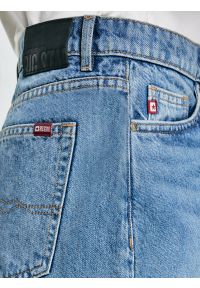 Big-Star - Spódnico-szorty dziewczęce jeansowe niebieskie Juni 466. Okazja: na co dzień. Kolor: niebieski. Materiał: jeans. Sezon: lato. Styl: vintage, casual, klasyczny, elegancki #4