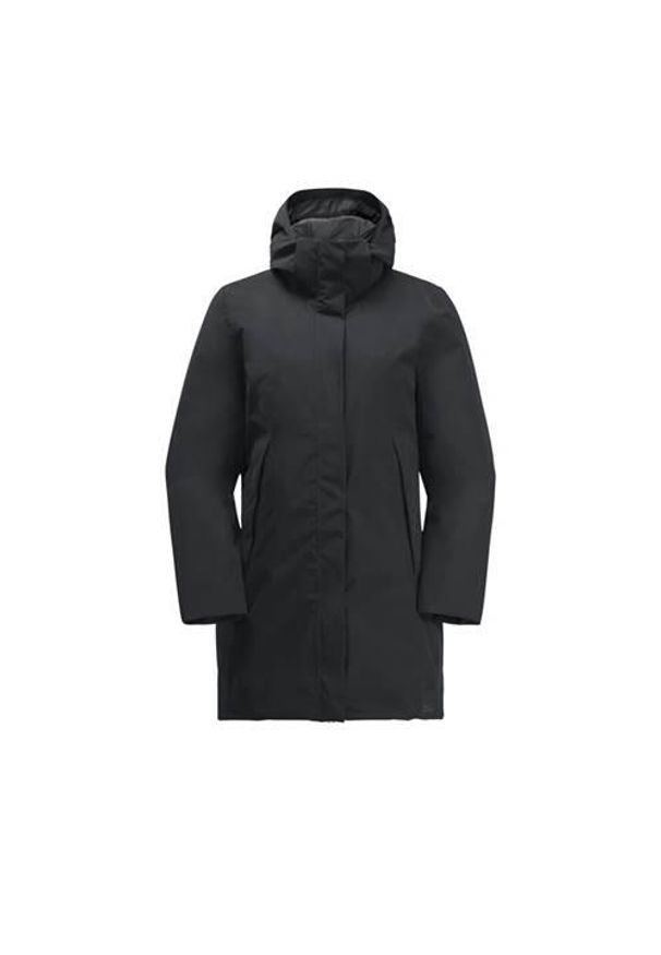 Kurtka uniwersalna damska Jack Wolfskin 11161416350. Typ kołnierza: kaptur. Kolor: szary. Materiał: syntetyk