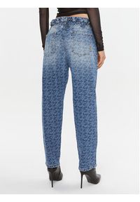 Pinko Jeansy Flexi 100232 A0IA Niebieski Relaxed Fit. Kolor: niebieski