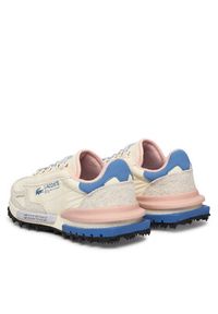 Lacoste Sneakersy Elite Active 51SFA0055 Écru. Kolor: kremowy. Materiał: skóra, zamsz #3