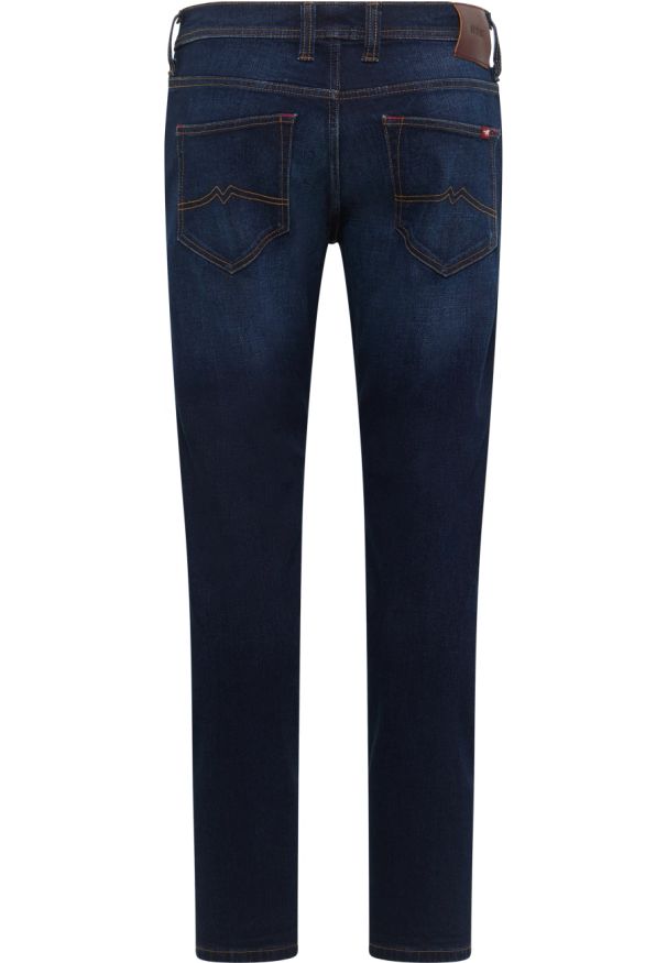 Męskie Spodnie Jeansowe Mustang Style Oregon Slim Denim Blue 1015867 5000 803