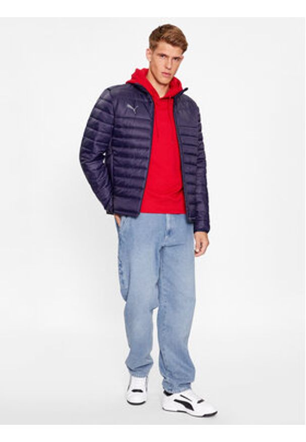 Puma Kurtka zimowa Teamliga 657617 Granatowy Regular Fit. Kolor: niebieski. Materiał: syntetyk. Sezon: zima