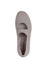 skechers - Mieszkania Skechers Arya - Lovesome, Kobiety. Kolor: fioletowy. Materiał: materiał. Sport: fitness