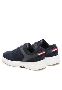 TOMMY HILFIGER - Tommy Hilfiger Sneakersy Core FM0FM04592 Granatowy. Kolor: niebieski. Materiał: materiał