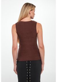 Elisabetta Franchi - Top damski w prążki ELISABETTA FRANCHI. Wzór: prążki #4