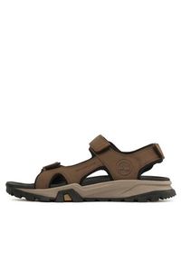 Timberland Sandały Lincoln Peak Strap Sandal TB0A5T489681 Brązowy. Kolor: brązowy. Materiał: skóra #5