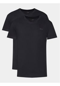 GANT - Gant Komplet 2 t-shirtów 900002018 Czarny Regular Fit. Kolor: czarny. Materiał: bawełna #1