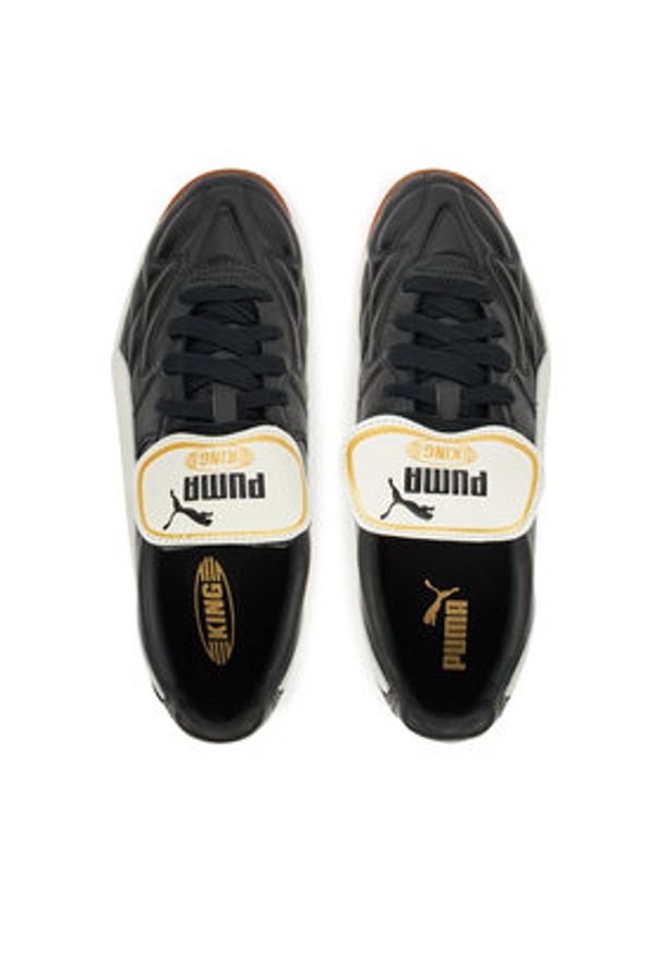 Puma Sneakersy King Indoor 401683 01 Czarny. Kolor: czarny. Materiał: skóra