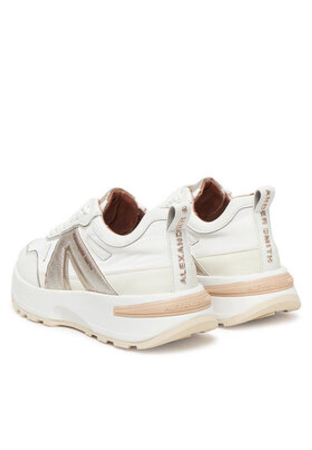 Alexander Smith Sneakersy 2164 Biały. Kolor: biały. Materiał: materiał