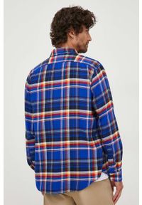Polo Ralph Lauren koszula bawełniana męska regular z kołnierzykiem klasycznym. Typ kołnierza: kołnierzyk klasyczny, polo. Materiał: bawełna. Styl: klasyczny #3