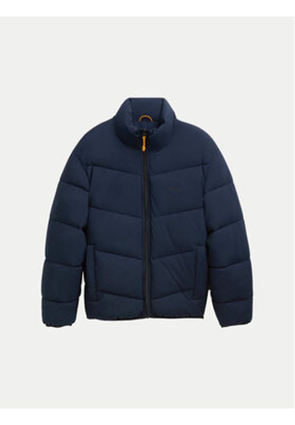 Tom Tailor Denim Kurtka zimowa 1043794 Granatowy Relaxed Fit. Kolor: niebieski. Materiał: syntetyk. Sezon: zima