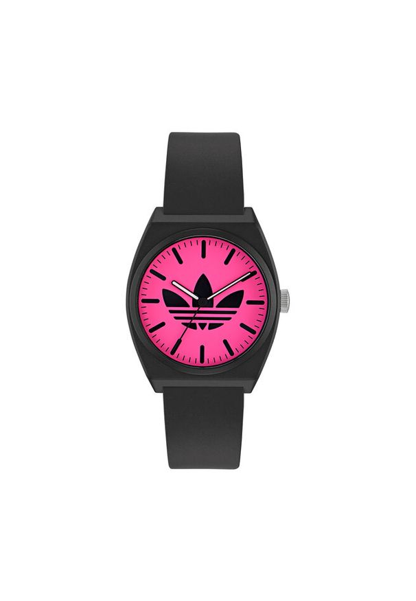 Adidas - Zegarek adidas. Kolor: czarny. Styl: street