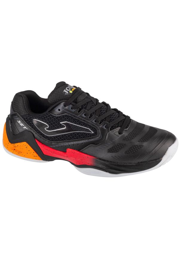 Joma - Buty do tenisa męskie, Set Men 24 TSETW. Kolor: czarny. Materiał: materiał, syntetyk. Sport: tenis