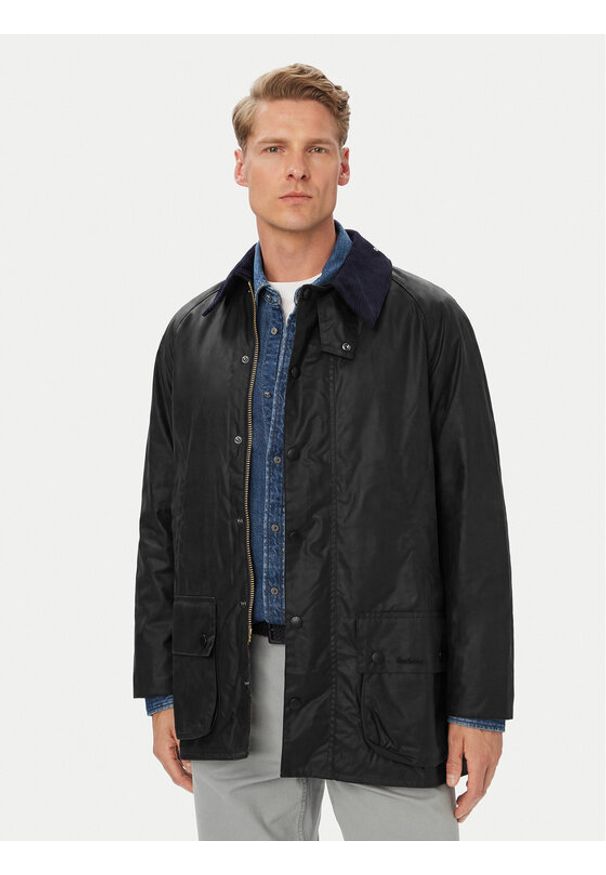 Barbour Kurtka przejściowa MWX0017NY91 Granatowy Regular Fit. Kolor: niebieski. Materiał: bawełna