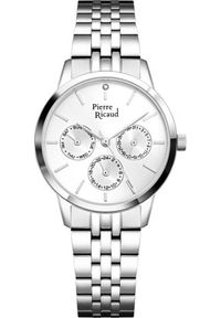 Zegarek damski Pierre Ricaud P21056.5113QF srebrny. Kolor: srebrny #1