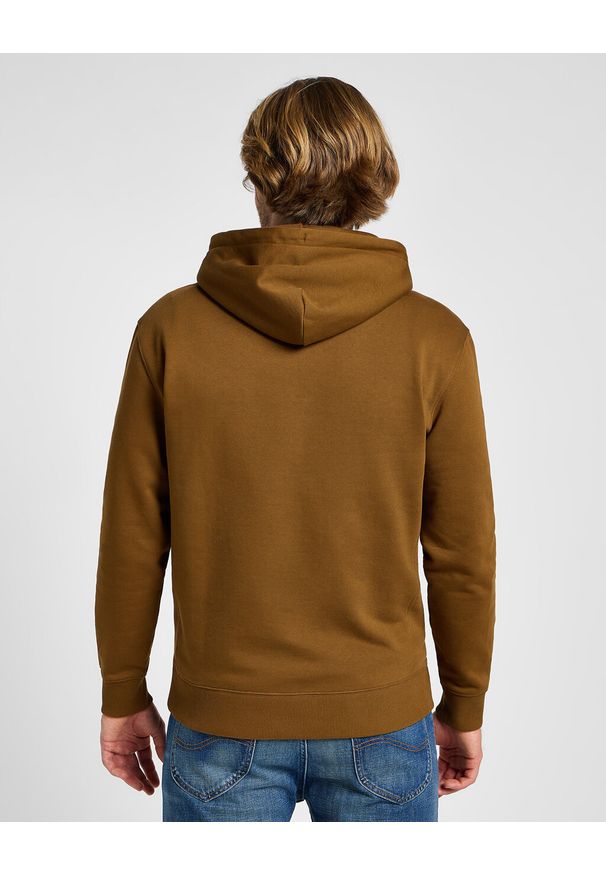 Lee - LEE MĘSKA BLUZA PLAIN HOODIE BUFFALO 112355742 L80Y008538