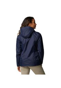 columbia - Kurtka przeciwdeszczowa damska Columbia Arcadia II Jacket z kapturem. Typ kołnierza: kaptur. Kolor: niebieski. Sport: turystyka piesza