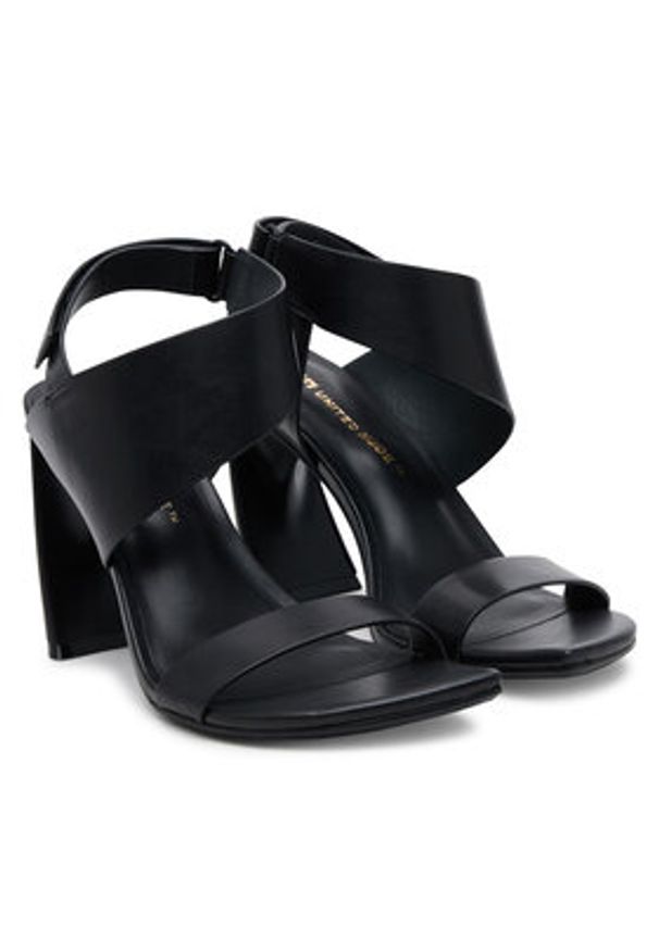 United Nude Sandały Zuma Sandal Hi 109280116 Czarny. Kolor: czarny. Materiał: skóra