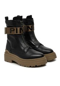 Pinko - PINKO Botki Mia 13 SD0219P061 Czarny. Kolor: czarny. Materiał: skóra #3