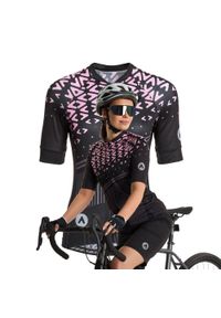 Koszulka rowerowa damska ATTABO Tevi WMNS. Kolor: czarny. Sport: kolarstwo