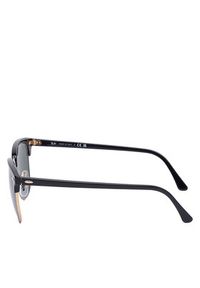 Ray-Ban Okulary przeciwsłoneczne Clubmaster 0RB3016 W0365 Czarny. Kolor: czarny. Materiał: syntetyk #5