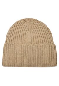 Calvin Klein Czapka Ck Must Logo Beanie K60K611401 Szary. Kolor: szary. Materiał: materiał