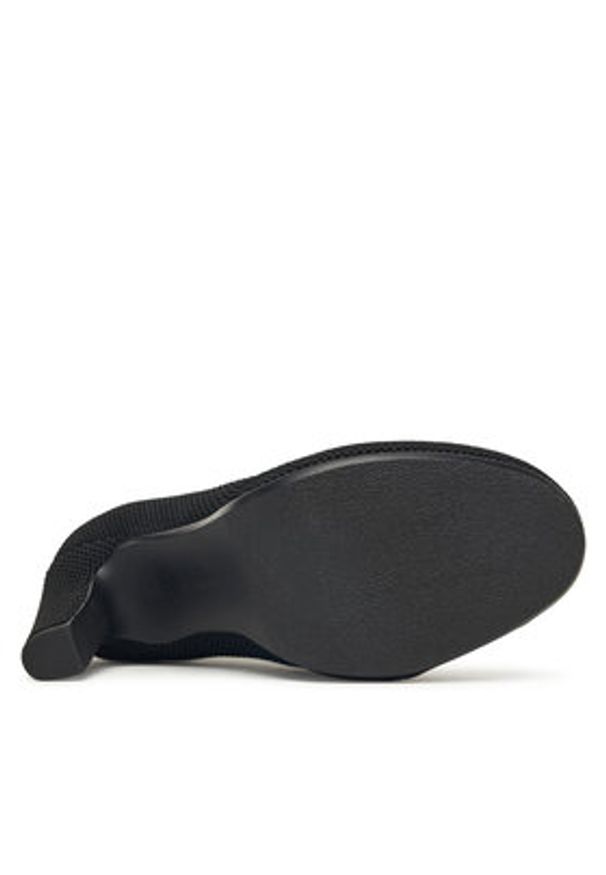 United Nude Botki Fold Hi II 1087056005 Czarny. Kolor: czarny. Materiał: materiał