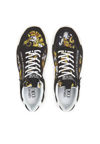 Versace Jeans Couture Sneakersy 78YA3SI5 Czarny. Kolor: czarny. Materiał: materiał #5