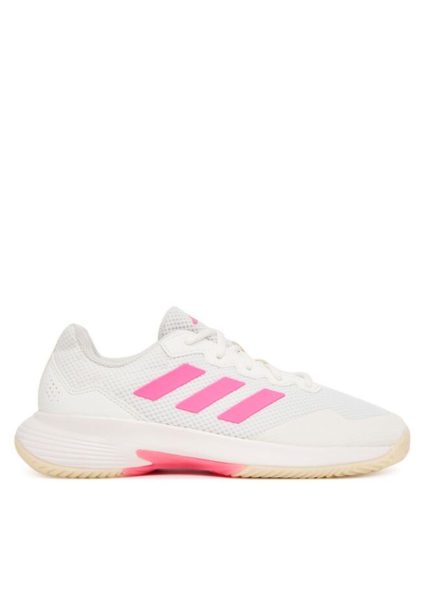 Adidas - Buty do tenisa adidas. Kolor: biały. Sport: tenis