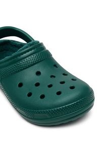 Crocs Klapki Classic Lined Clog 203591 Zielony. Kolor: zielony #4